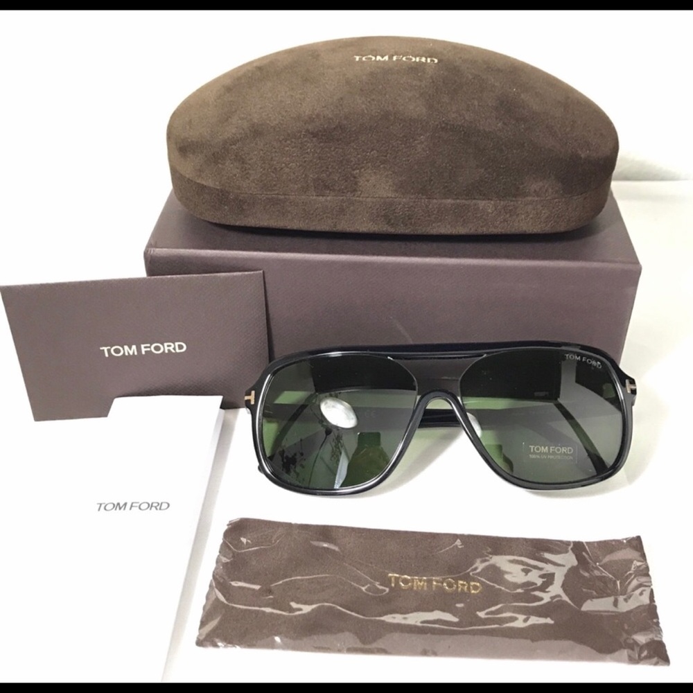 Tom Ford sunglasses.